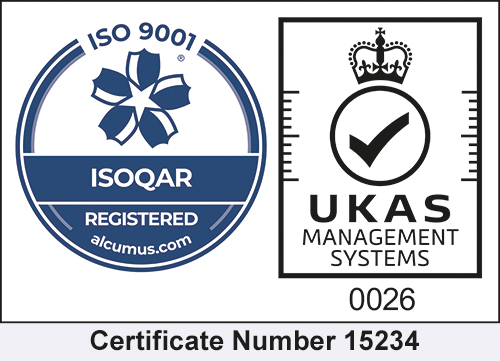 ISO 9001 Henniker Logo